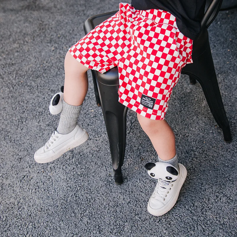 

Boys pants 2019 new children's summer cotton five pants pants children baby beach pants