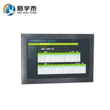 12 industrial all in one desktop pc touch Resistive wide screen Resolution 1280X800 4gb ddr3