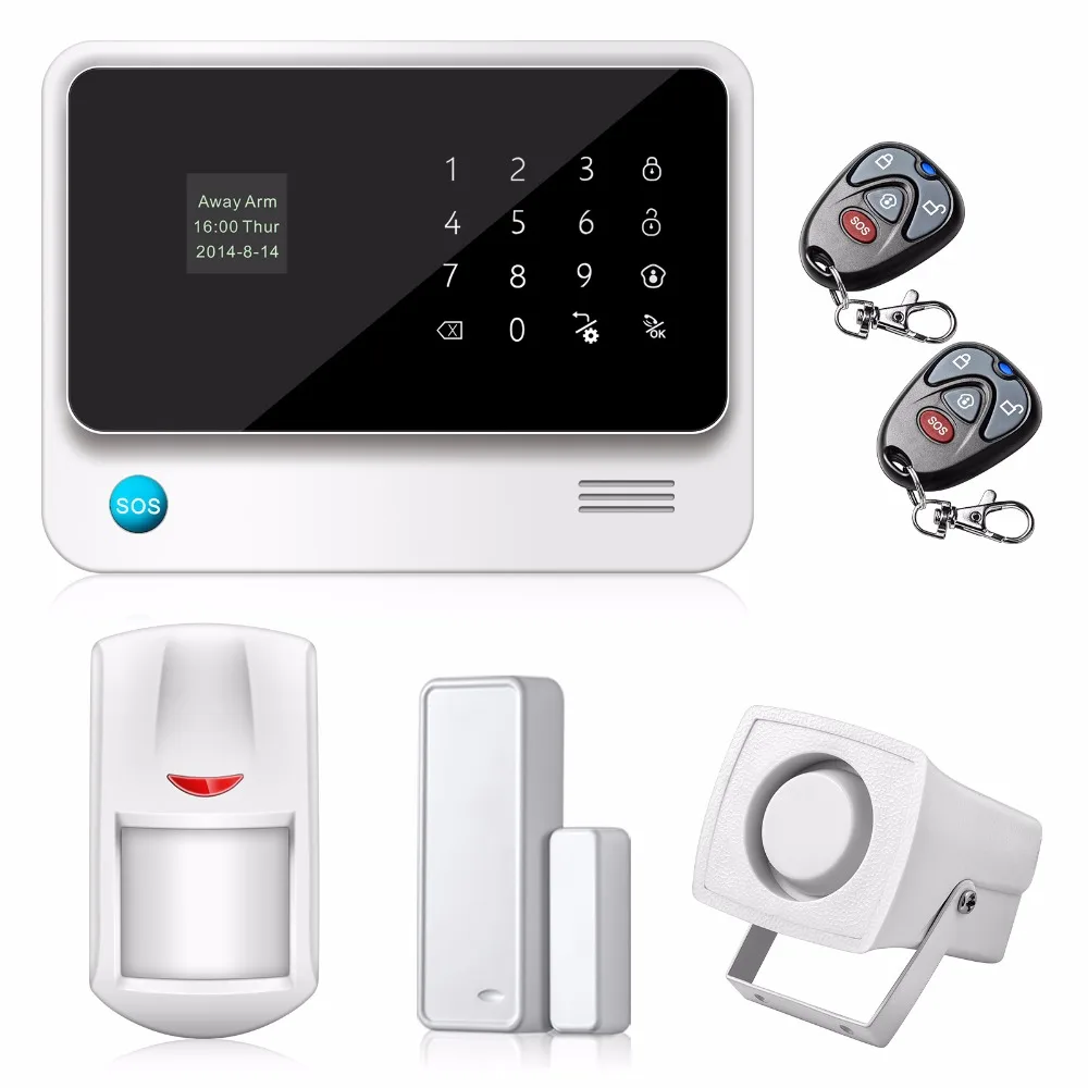 NEW Product WiFi GPRS Alarm GSM Autodial Security Alarm System ...