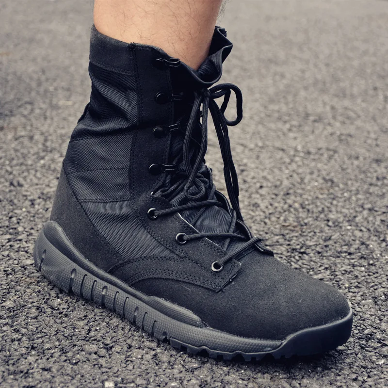 stylish military boots