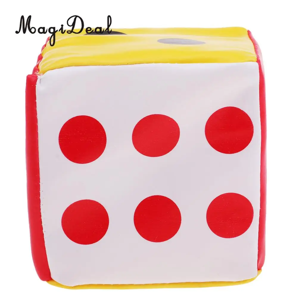 Sponge Dice Foam Dot Dice Playing Dice for Enlightenment Cognition 1-6 Spots