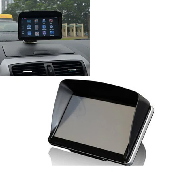 Image 7 Inch Car GPS Navigator Sun Shade GPS Screen Sunvisor Lens Hood