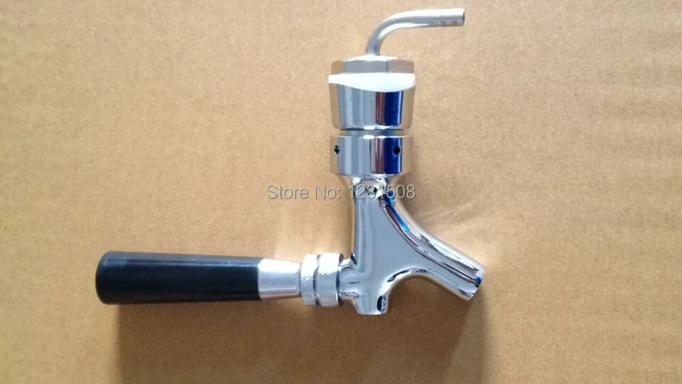 Beer tap homebrew kegging Faucet chrome plating Kegging Equipmen beer brewing free shipping | Дом и сад