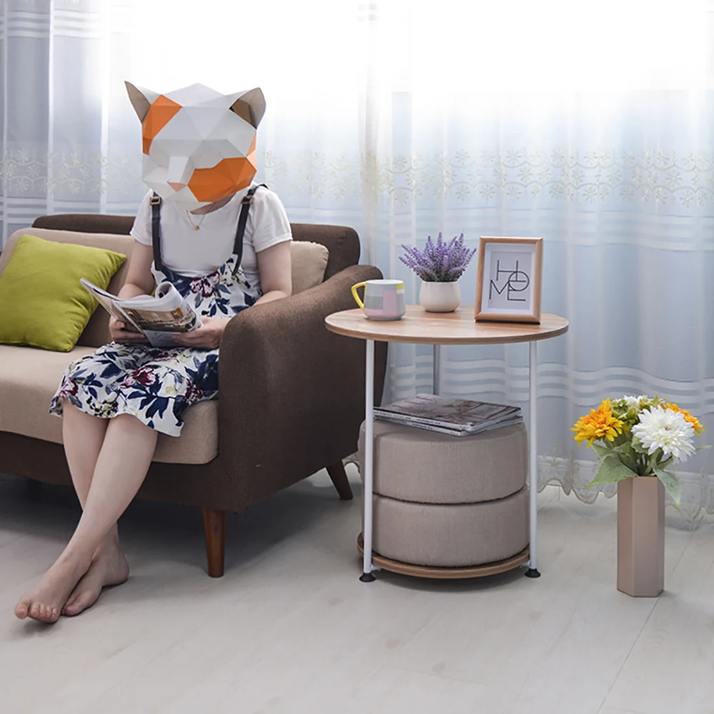 Household Portable Removable End Table Sofa Cushion Suit Coffee Tables