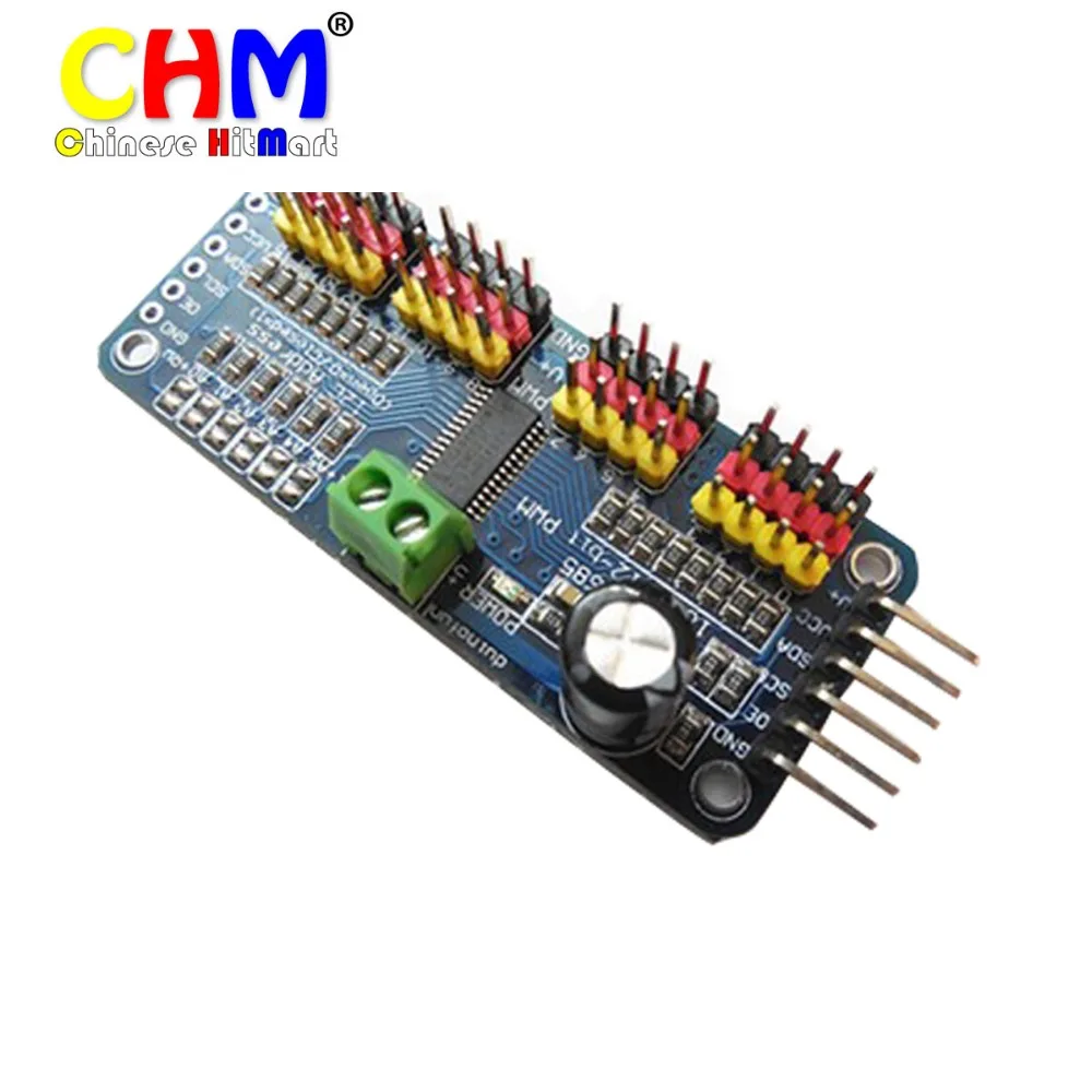 XD 51 16 channel PWM / Servo / Servo Driver Board Controller Robot IIC