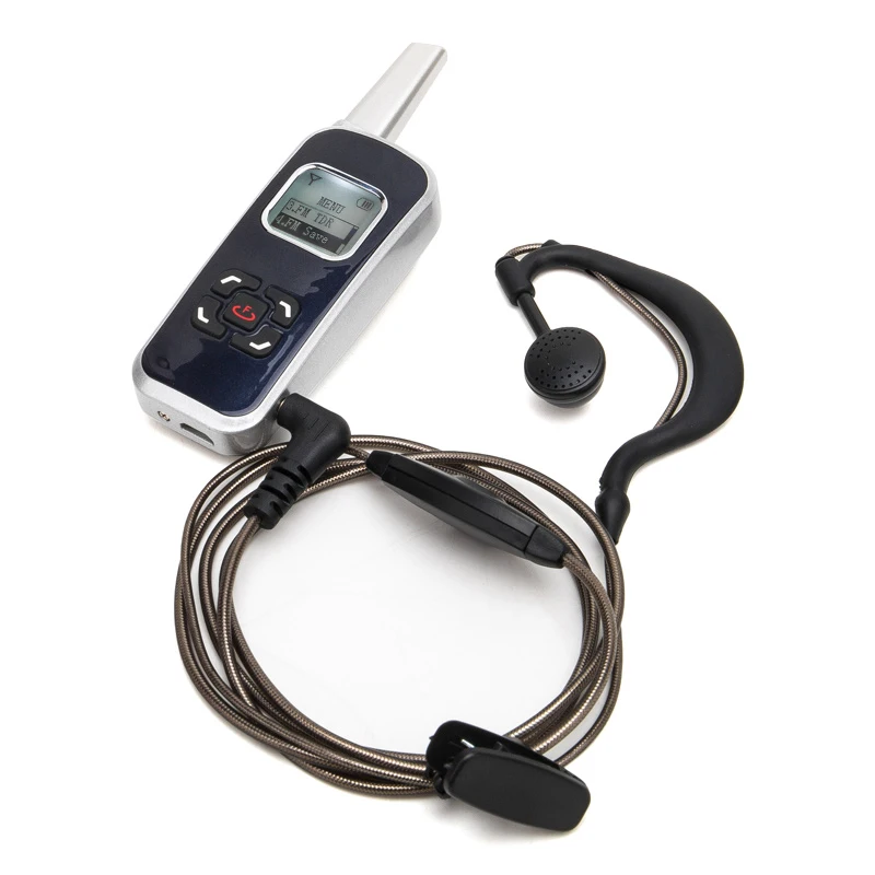 

new design M6 two way radio 128 channel 400-520mhz with LCD display ham FM radio mini walkie talkie for earphone talk