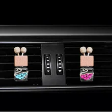 Автомобильный освежитель воздуха, парфюм для кондиционера, автомобильный ароматизатор, зажим для духов, бутылка лебедя, подвесной диффузор, освежитель воздуха