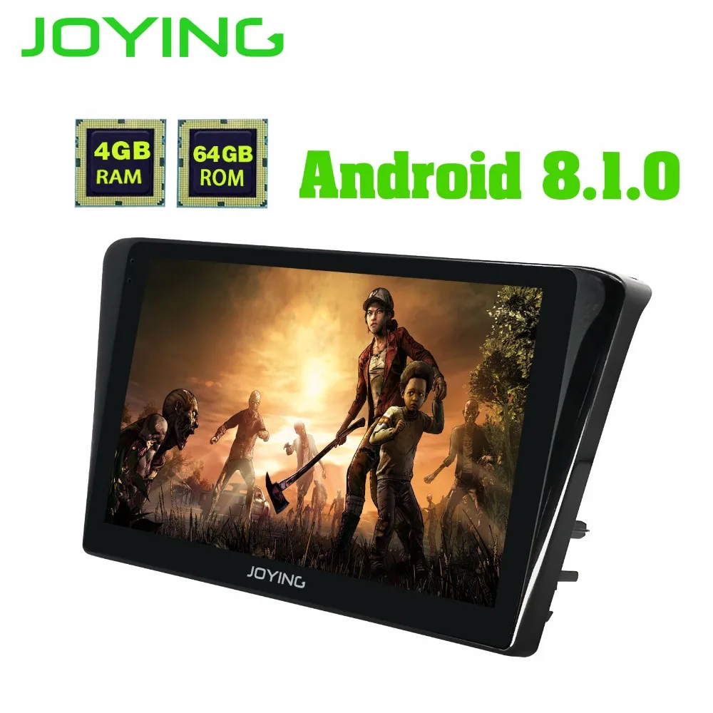 Perfect JOYING 10.1" IPS Screen Octa Core Android 8.0 GPS Navigation Car Stereo Multimedia Player Radio Head unit for Peugeot 408 2014+ 1