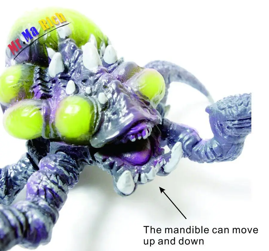 Zerg обкатки фигурку модель игрушки с индукционной лампой 2 дюйма|model toy|figure modeltoy model