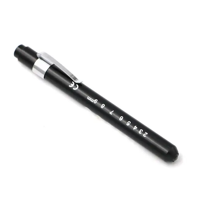 10PCS Pen Type Aluminum Alloy Pocket Medical Penlight Torch Light