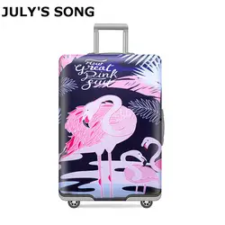 JULY'S SONG Pattern Эластичный багажный чехол для багажника чехол применяется к 18 ''-32'' Чехол чемодан защитный чехол дорожные аксессуары