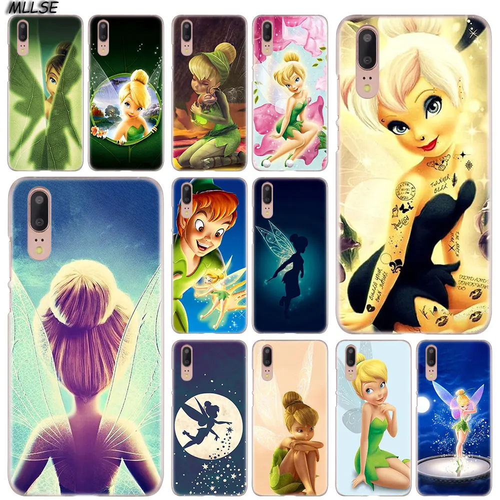 

Peter Pan Wendy Tinkerbell Tinker bell Hard Case Cover for Huawei P30 P20 P10 P9 P8 Lite 2017 P30 P20 Pro Mini P Smart 2019