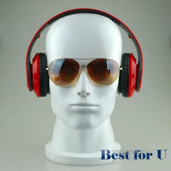 

Free Shipping!! High Level New Arrival Gloss White Mannequin Head Model For Display Sunglasses Hat Ect
