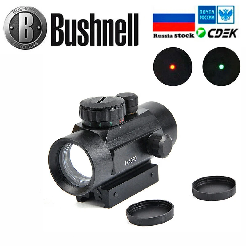 

BU 1x40 2x40 3x44 Rifle scope Red Green Dot Sight Illuminated Rangefinder Hunting For Hunting Scope 11mm & 20mm Weaver Rail