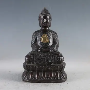 

Chinese Ancient Gilt Copper Buddha Made During The DaMing XuanDe