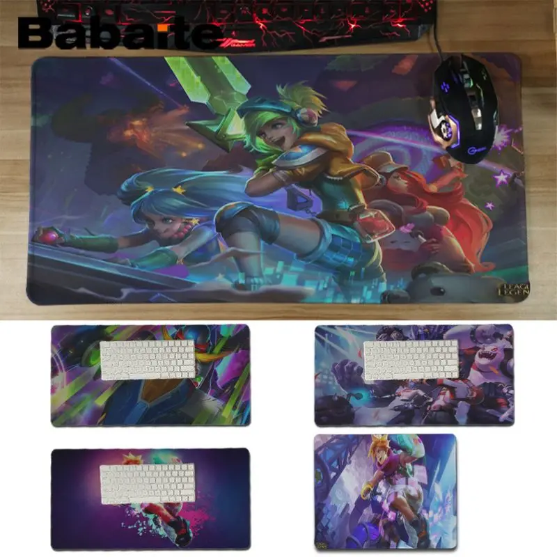 Babaite горячая Распродажа аркада Ezreal League of legends офисные мыши геймер мягкий коврик
