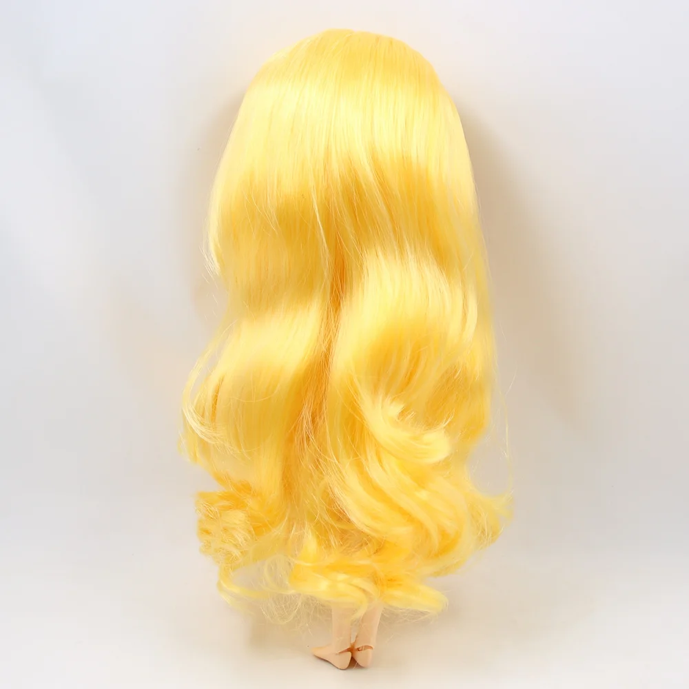 Neo Blythe Doll with Blonde Hair, White Skin and Custom Jointed Body with Asian Look 6