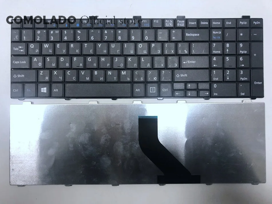 US Laptop Keyboard For FUJITSU LIFEBOOK AH530 AH531 NH751 Black Laptop Keyboard US Layout -1