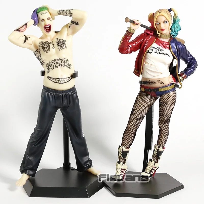 Crazy Toys Suicide Squad Joker / Harley Quinn 1/6th Scale Collectible Figures PVC Model Toy