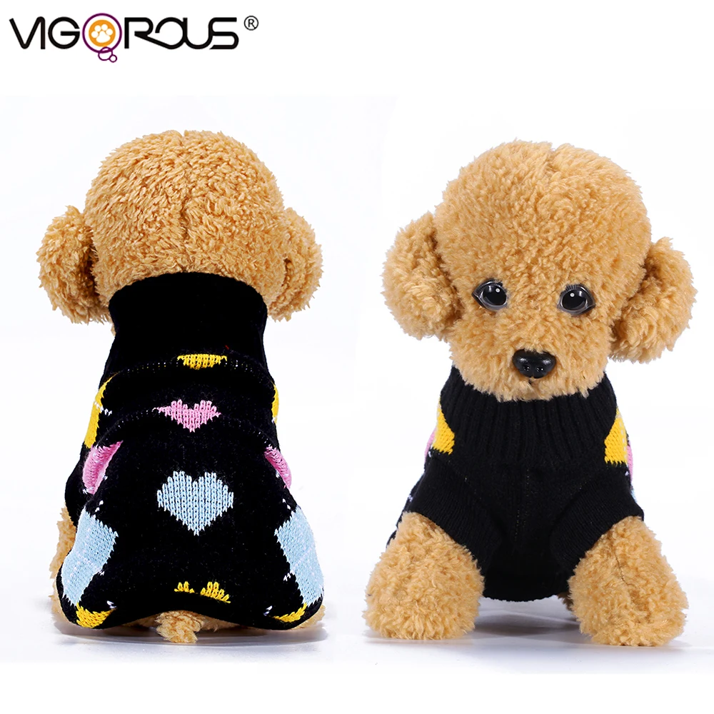 Warm Clothing For Dog Clothes Winter Pets Sweater Puppy Outfit Coat Vest Yorkie Chihuahua Pet Dog Clothes For Small Dogs (8)