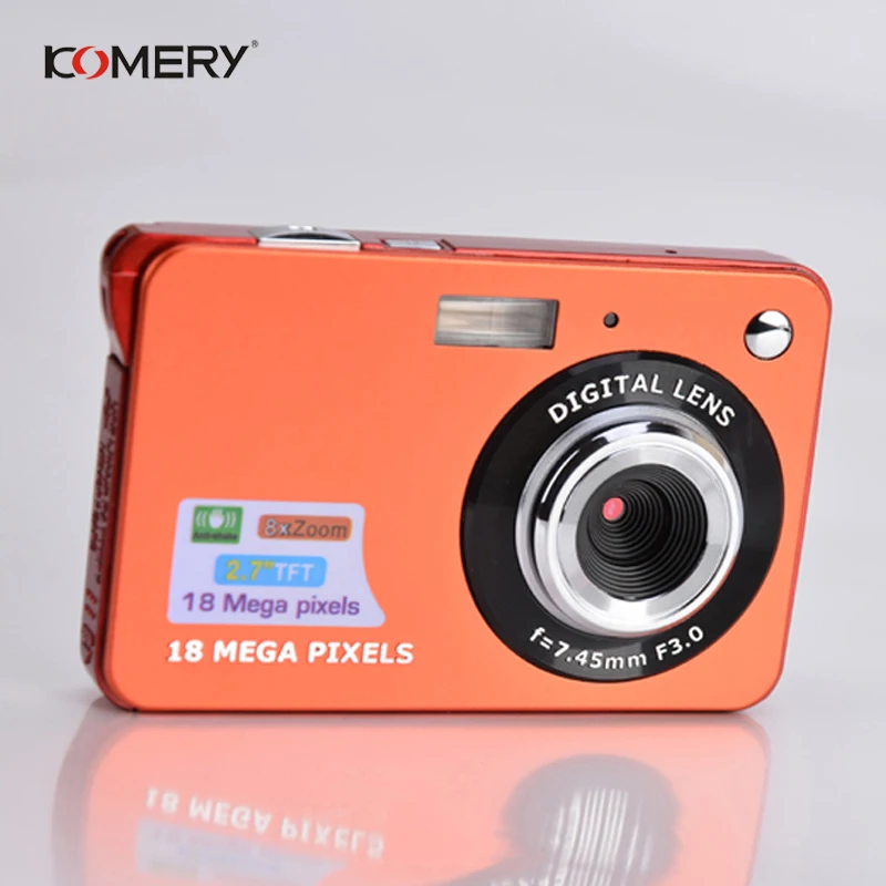 

Genuine Komery Original k9 Camera 3.5 inch LCD 1800w Pixel 4X Digital Zoom Time-lapse Photography Camcorders Three-year warranty