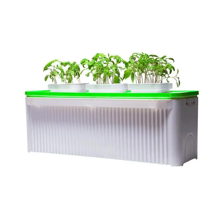 High Quality Balcony indoor Hydroponics system NFT water culture soilless cultivation organic vegetable planting box High Quality Balcony indoor Hydroponics system NFT water culture soilless cultivation organic vegetable planting box