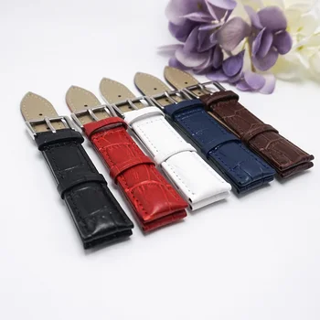 

2020 Hot leather strap 16MM18MM20MM22MM Watchband 20mm Correa de reloj 20 , wristwatch watches Women watch clock watchbands 14