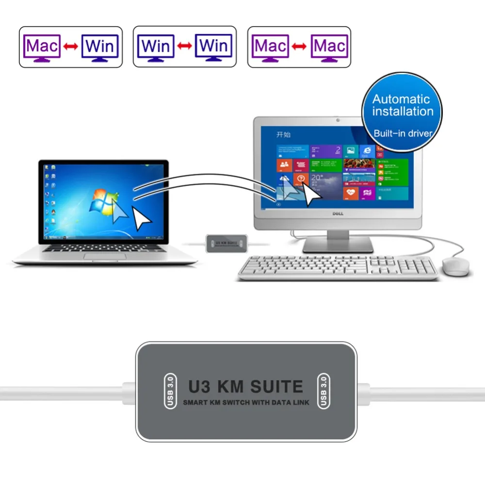 EarRise-PC-to-PC-U3-KM-Suite-SMART-KM-SWITCH-WITH-DATA-LINK-USB3-0-Transfer