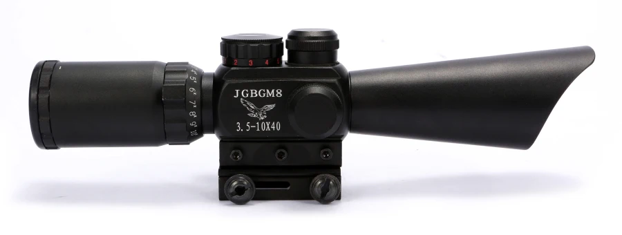 Тактический M8 3 5 10X40 Mil Dot воздушный Снайперский прицел с лазером ударопрочный