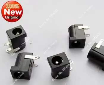 

50PCS/Lot DC005 DC5.5 DC Power Jack Socket Connector 5.5*2.1mm 5.5*2.5mm Female Plug