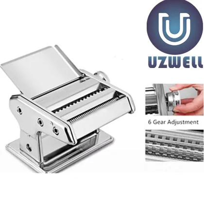 

UZWELL Manual noodle machine, dumplings wonton skin roll pasta machine, kitchen tools