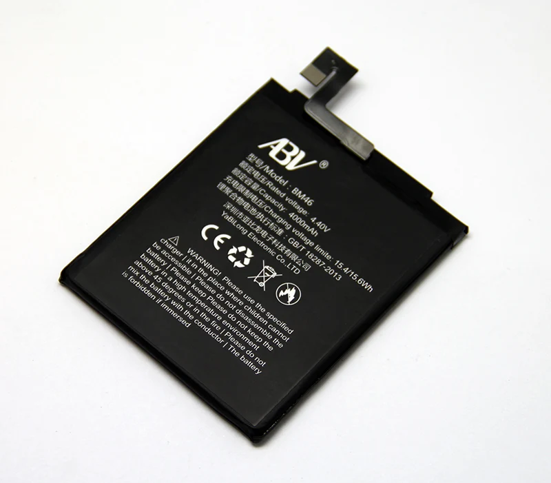 

High Quality 4000mAh BM46 replacement Battery For Xiaomi Redmi Note 3 Mi note3 Pro/Prime Bateria BM46