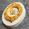 Yueyue Sugarcraft Frame Silicone Molds Cake Border Decoration Fondant Mold Relief Candy Chocolate Gumpaste Clay Moulds ► Photo 2/6