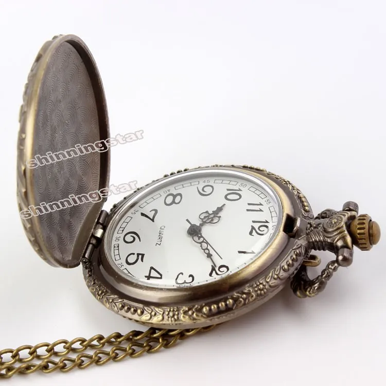 Для мужчин поезд кварцевые карманные часы Винтаж ретро Длинные Цепочки и ожерелья цепь Для женщин карман fob Часы Relogio де Bolso