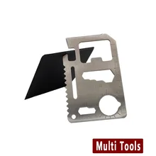 Самообороны Поставки Multi Tool самообороны инструмент Открытый Выживания Отдых На Природе для Pocket Военная Кредитная Карта Нож
