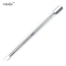 Stainless Steel Cuticle Remover Double Sided Finger Dead Skin Push Nail Cuticle Pusher Beauty Health Care Manicure Pedicure Tool