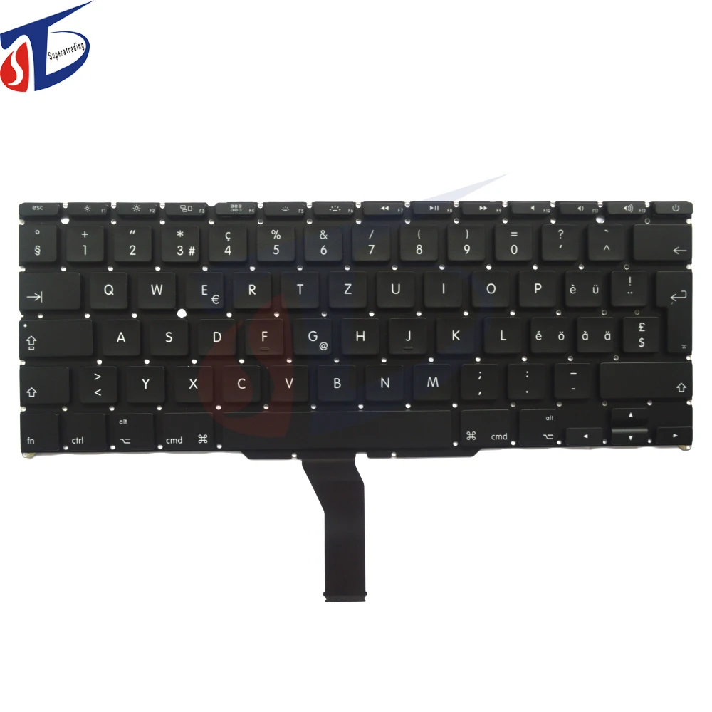 New CH Switzerland keyboard for font b Macbook b font Air 11 A1370 A1465 Swiss Suisse