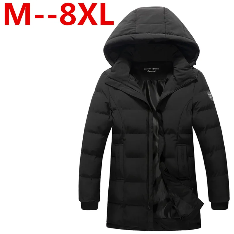 9XL 8XL 7XL 6XL 5XL 2016 Winter Keep Warm Coat Casual Men s Down Jacket Men