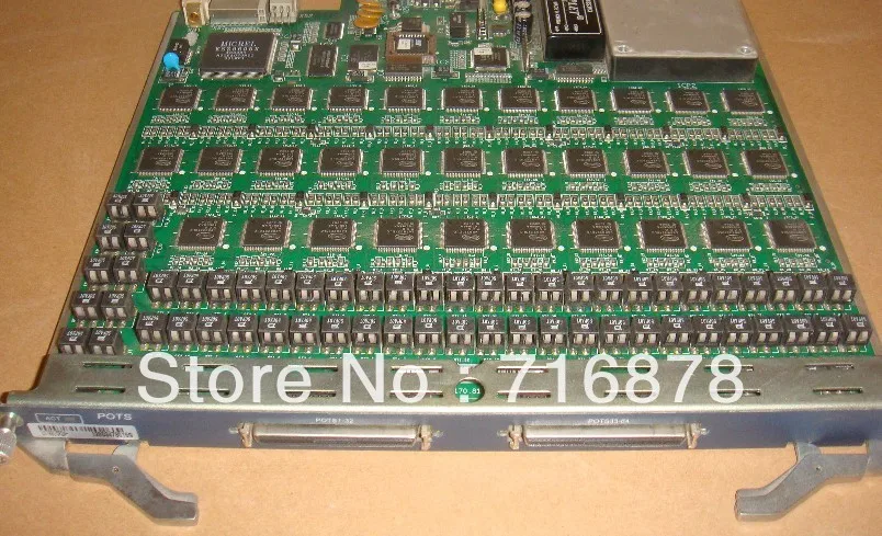 POTS 64 PSTN voice card for for AN5006 20-in Fiber Optic