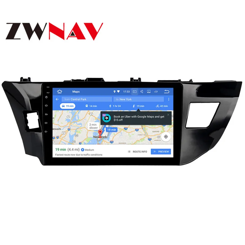 Excellent 10.2"Android 7.1 8.0 Car GPS Radio DVD Player For Toyota Corolla 2014-2016 with Octa Core 4GB+32GB Auto Stereo Multimedia Navi 13