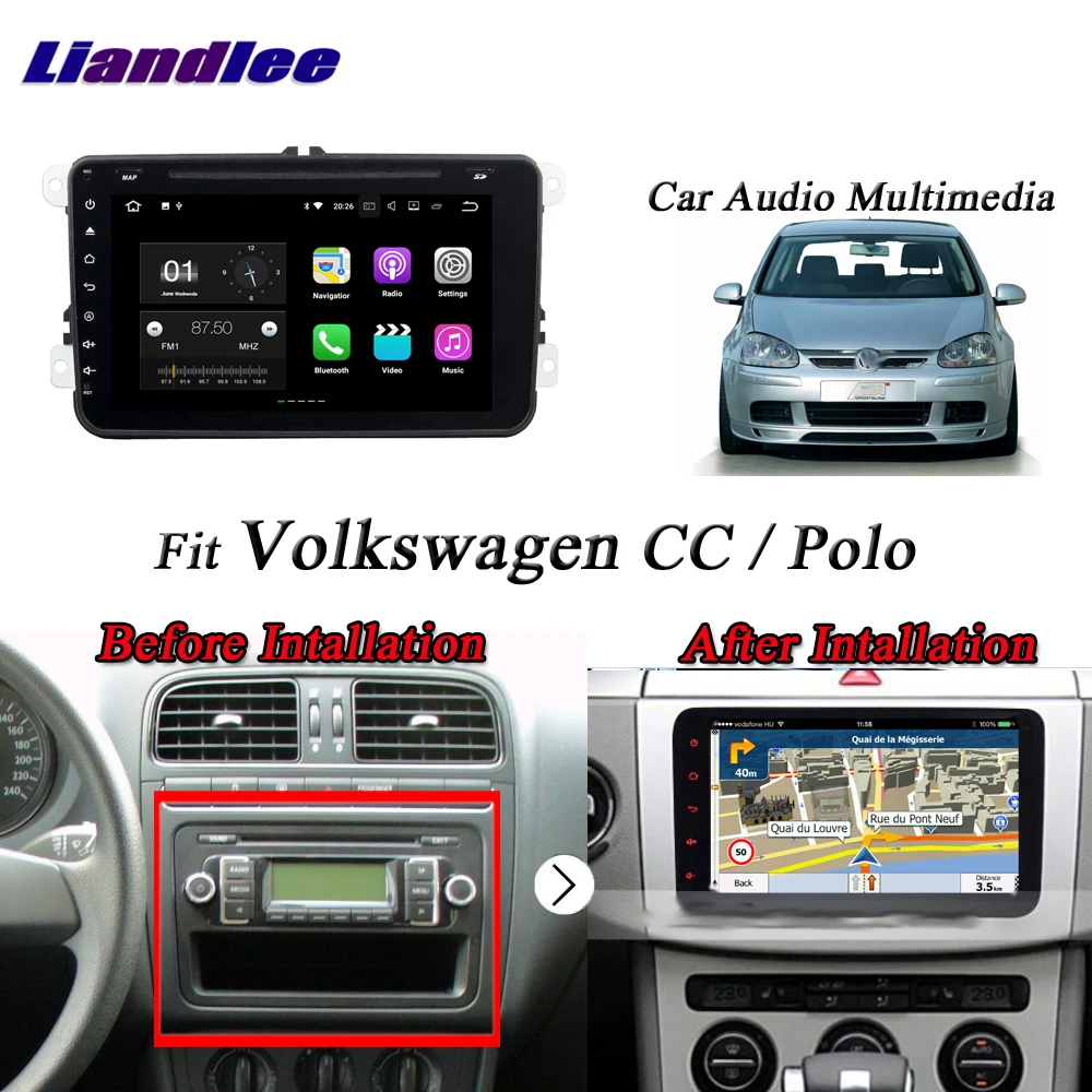 Perfect Liandlee Car Android System For Volkswagen CC / Polo Radio DVD Player GPS Nav Navi Navigation Wifi TV Touch Button Multimedia 4 Perfect Liandlee Car Android System For Volkswagen CC / Polo Radio DVD Player GPS Nav Navi Navigation Wifi TV Touch Button Multimedia 4