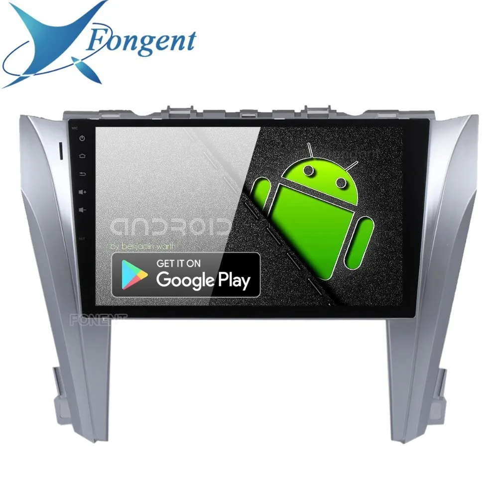 

Fongent 10.2" Car Android 9.0 Autoradio for Toyota Camry 2014 2015 2016 GPS Navigation 1080P Video Car Stereo 64GB ROM