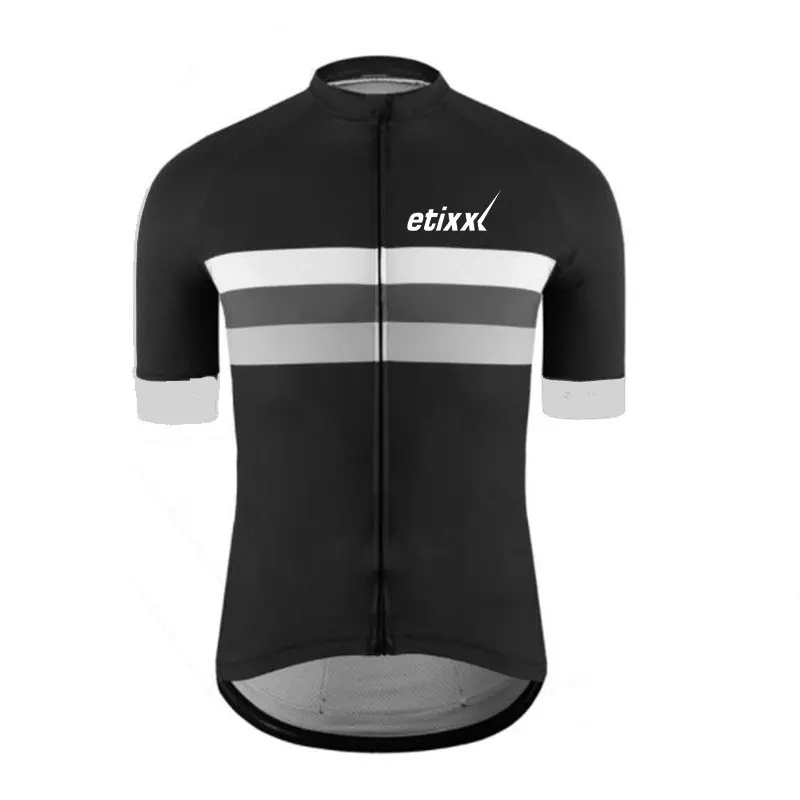 Одежда для велоспорта Джерси Быстросохнущий велосипед для мужчин одежда лето Быстрый Шаг команды майки гелевые набор велошорт - Цвет: Jacket 1