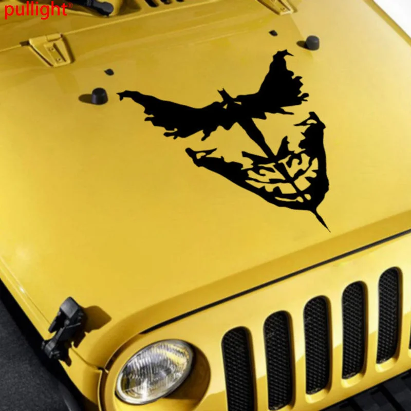 Joker Bat Shadow Serious Comic Car Hood 