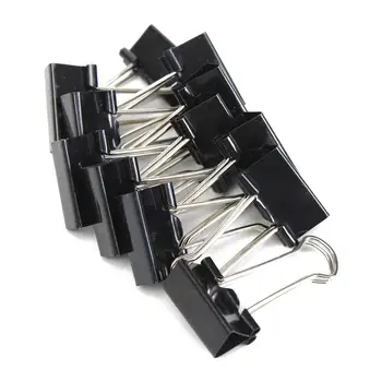 

2 PCS of 12stk 19mm Multipurpose Clamp Paper Clips Staple Clamp