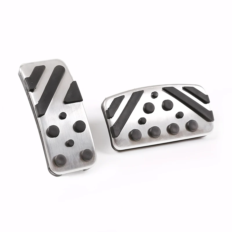 

For Mitsubishi Outlander EX Pajero ASX Eclipse Cross Stainless Steel Fuel Brake Accelerator Foot Rest Pedal Pad Plate Trim AT