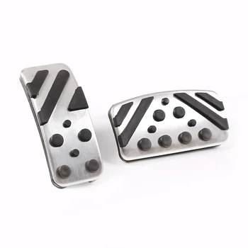 

For Mitsubishi Outlander EX Pajero ASX Eclipse Cross Stainless Steel Fuel Brake Accelerator Foot Rest Pedal Pad Plate Trim AT