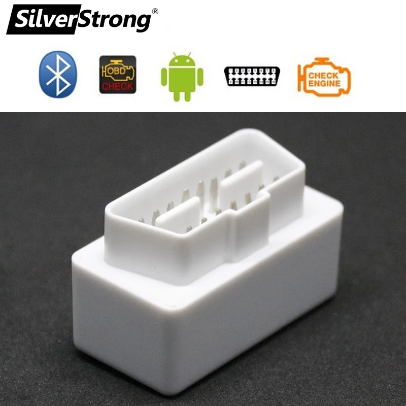 SilverStrong Универсальный ELM327 V1.5 V2.1 Мини ELM 327 OBD2 Bluetooth автомобильный комплект интерфейс OBD2 bluetooth Авто сканер для Android
