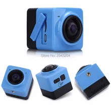 New Portable WIFI HD 1080p Sport Action Camera 360 Degree Mini HD Panoramic Video 3D VR Camera+8GB / 16GB SD Card