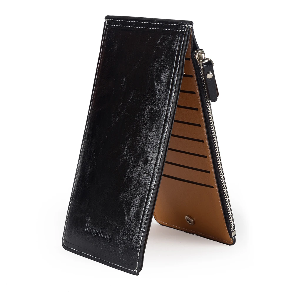 

Wallet Female Purse Woman Wallet Business Wallet Coin Long with Zipper 16 Card Pocket 6 Color Luxury Design Money Clip Clutch